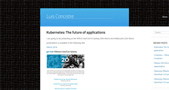 Desktop Screenshot of luisconcistre.com