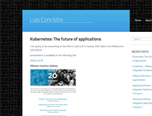 Tablet Screenshot of luisconcistre.com
